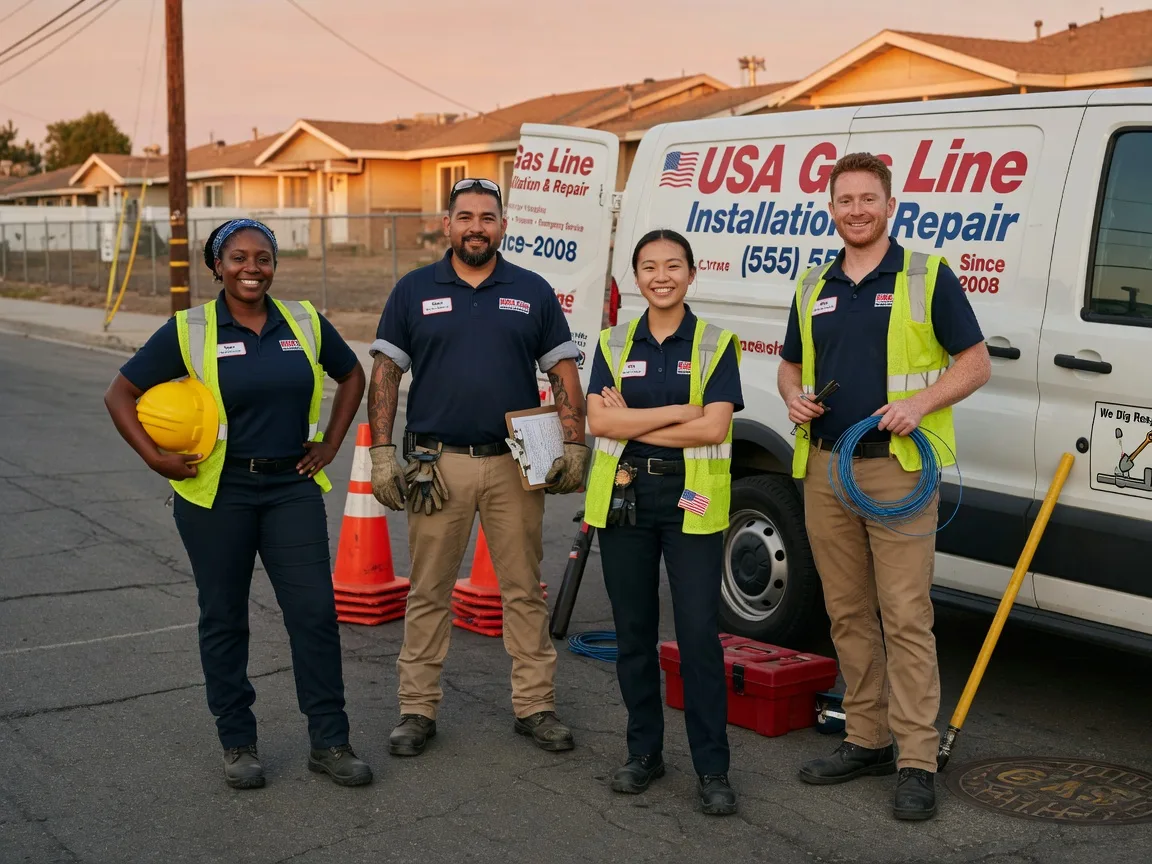 Gas Line Installation company in Mojave, CA